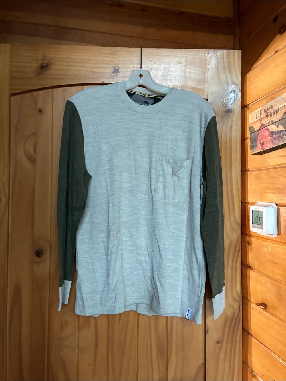 Smartwool jiberish merino wool long sleeve